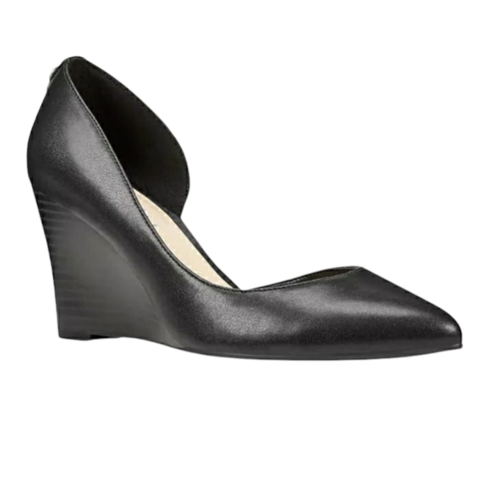 Black Nine West Wedge Pumps